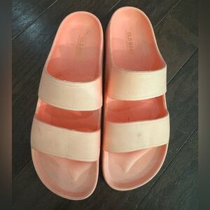 Old navy Light pink flip flop sandals slides